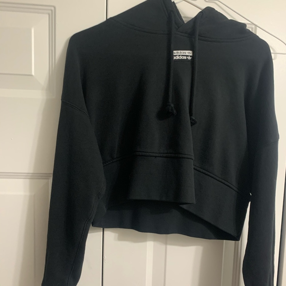 Adidas cropped hoodie